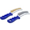 BGS 71033 | Wire Brush Set | Steel and Brass