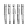 Utoolmart 1/4 Inch Hex Shank Magnetic H4 Screwdriver Bits 50mm