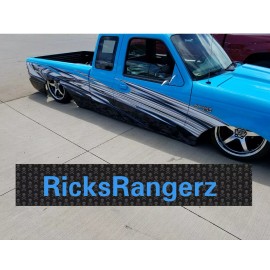 RicksRangerz 93up Ford Ranger bed shave kit. tailgate handle relocator, gas door, bed stakes.