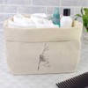 Large 'Cotton Stem' Canvas Organiser/Storage Bag (OR00001070)