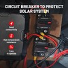 RED WOLF Waterproof 100Amp Circuit Breaker for Boat Trolling Motor