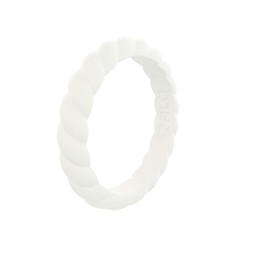Qalo Women's Stackable Silicone Ring