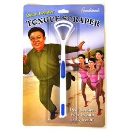 Kim Jog Il Dear Leader Tongue Scraper