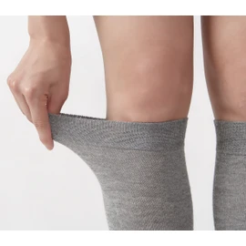 Far Red Silk Calf Supporter, Set of 2, Gray