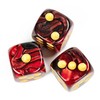JooBsoso Polyhedral Dice (3pcs) 6 Sided Dice for Board Games,
