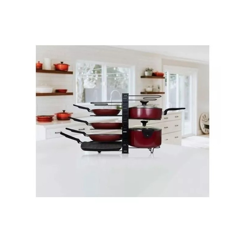 Kuk Organizador Para Ollas Y Sartenes Ajustable Cocina