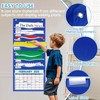 ALSLEA 15" Extra Wide Hanging File Organizer with 8 Pockets