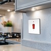 BG Electrical Cooker Control Switch Unit with LED Power Indicator,