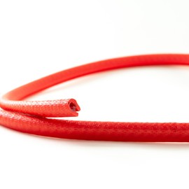 Eutras Bumper 2173 KS1058 Clamp Piping Clamp Range 1 To 2 mm 3 m Red