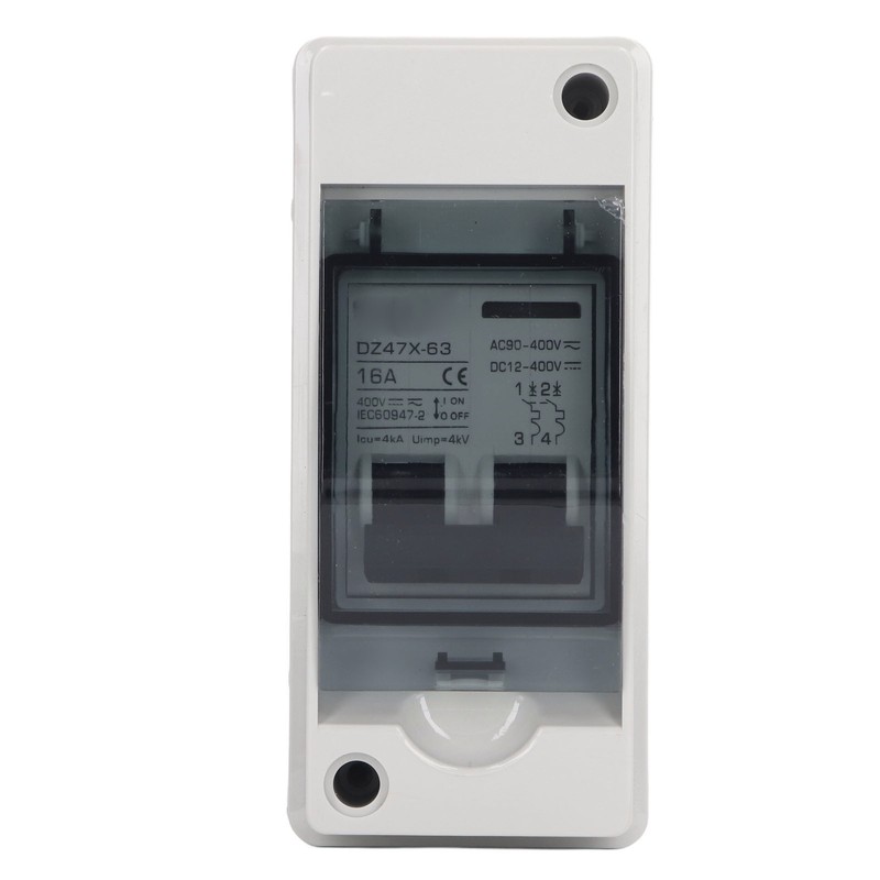 Circuit Breaker 2P 16A IP65 Waterproof PV Solar Disconnect Switch