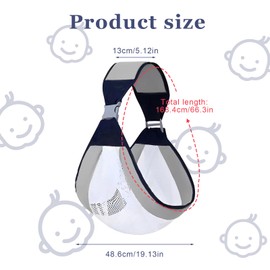 PHMING Baby Carrier Side Breathable Baby Carrier for Babies 0-36 Months, Ergonomic Child Carrier Side up to 20 kg, Lightweight and Adjustable, Grey