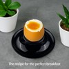 Lot de 4 en coquetiers TERRARIDE Black Egg Cups Set