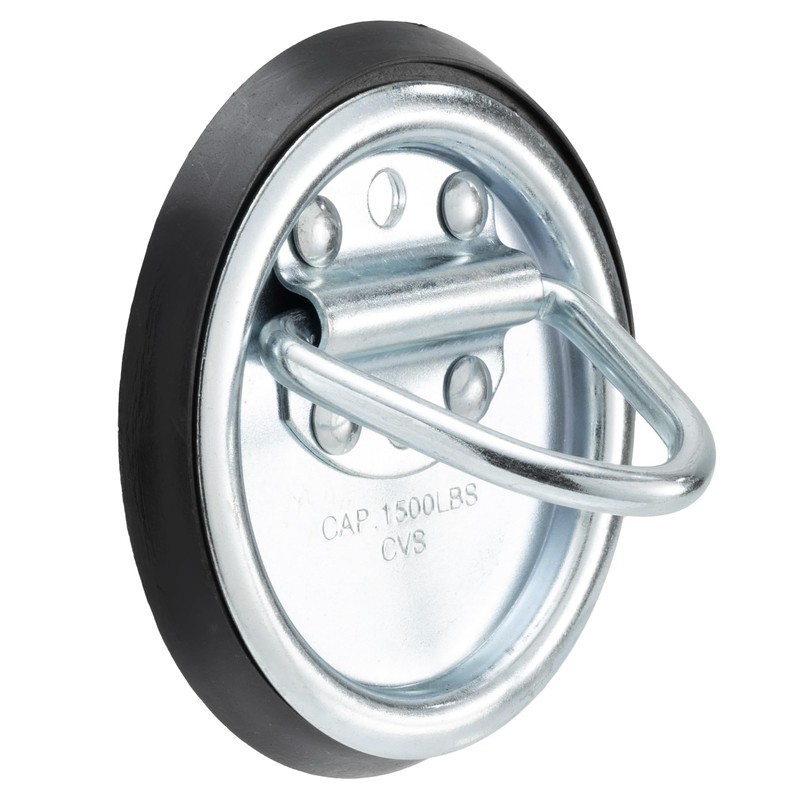 Surface Mount D-Ring Tie-Down Anchor Rope Ring for RV Furniture,