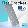 Flat Bracket 60 x 200 x 2mm Connecting Joining Plate