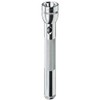 Maglite Heavy-Duty Incandescent 3-Cell D Flashlight, Silver