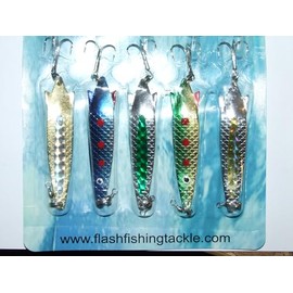 FFT Pro Toby Spinner Lures x 5 28g 40g (28g x 5)