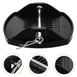 Gatuida RV Jack Pad 4pcs Heavy Duty Caravan Stability Pads, Foot Leg Support Base, Tire Pads for Anti-Car Leg Sinking