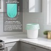 Small Compostable Trash Bags 1.6 Gallon Trash Bags, EcoSilva 125