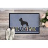 Caroline's Treasures BB5530JMAT Briard Welcome Doormat 24x36 Front Door Mat