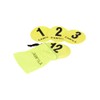 Cawila Floor Marker No. 1-12 Set 12.5 cm Yellow One