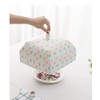 HJ Folding Table Cover, Thermal Food Cover, Easy Storage, Food