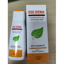 Sulsena SULSENA Anti-Schuppen Shampoo Mit Natürlichem Peeling - Für Männer und Frauen - Gegen Schuppenflechte und Schuppen - Effektiv