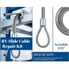 HCLLPS Universal 304 Stainless Steel Accuslide Cable Repair Kit 22305,