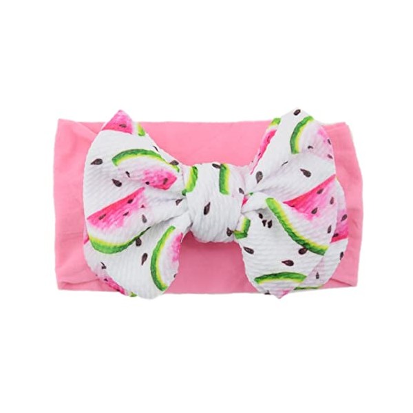 Baby Hair Band (Watermelon) Baby Headband Hair Accessories Cute Ribbon Minnie Ariel Colorful Cute Stretch