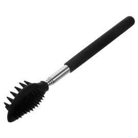 FRCOLOR Retractable Back Scratcher Tool with Stainless Steel Handle Portable Massage Claw for Itch Relief for Adults and Seniors for Home or Travel