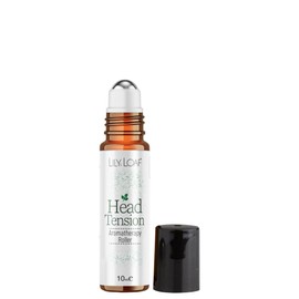 Lily & Loaf Head Tension Aromatherapy Roller – Natural Essential Oil Blend for Headaches & Stress – Temple & Pulse Point Roller Ball – Cooling, Clarifying, 100% Natural, 10ml