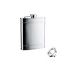 iSavage 6oz Hip Flask with Engraving Decoration with a Funnel