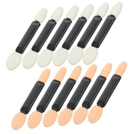 Outanaya 50piezas Brochas Doble Punta Para Manicura y Nail Art Con Efecto Espejo Esponjas Creativas Para Aplicar Polvo y Sombra Accesorio Profesional Para Decoración De Uñas