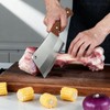 7 Inch Meat Cleaver Knife, Professional Butcher Knife, Heavy Duty