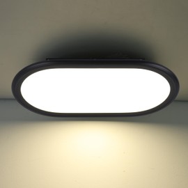 Maichis 12V RV 13inch Super Slim LED Pendant Ceiling Light Fixture, 12V RV Interior Light Fixture with On&Off Switch, 12Volt Ceiling Mount Ceiling Fixture, Dimmable, 4000K for Motorhome Camper Trailer