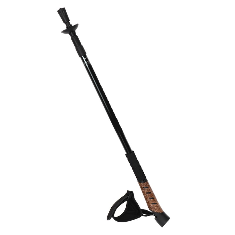 Outdoor Hiking Cane 3 Section Telescopic Walking Cane Adjustable Height