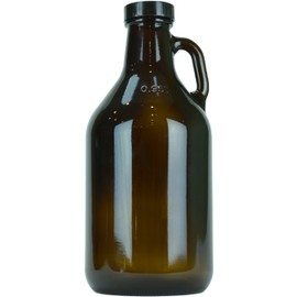 (12 pack) 32oz Amber Growler - Beer Brewing