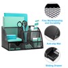 OKPOW Mesh Desk Organiser,Multi-Use Desk Tidy & Pen Holder with