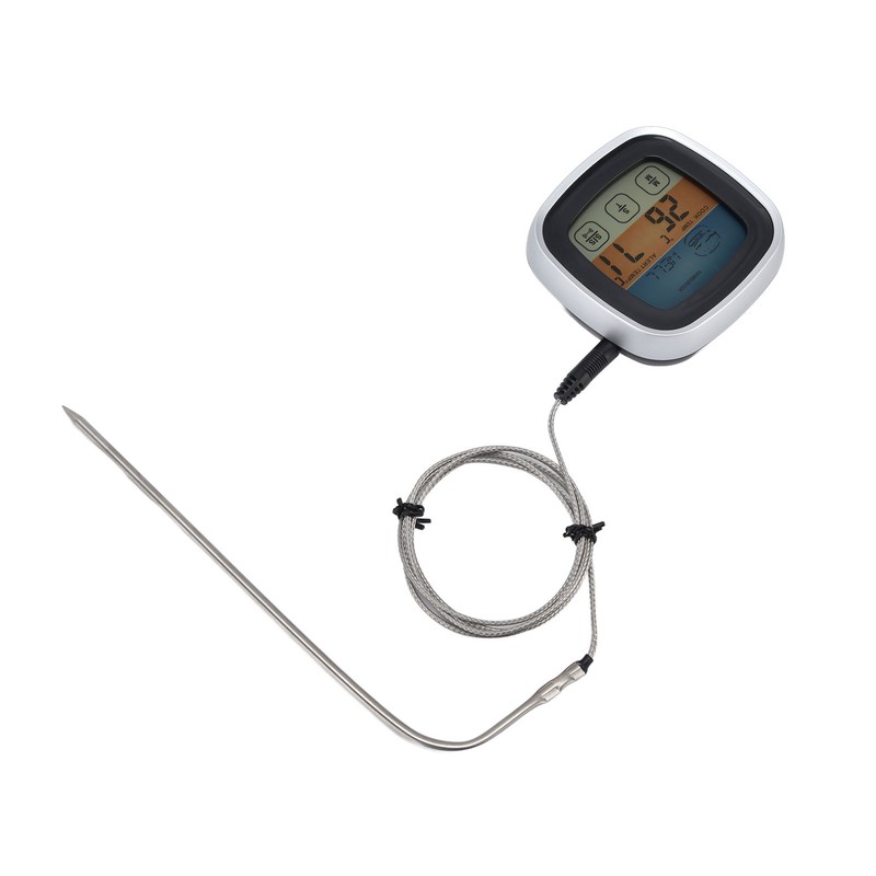 Digital Meat Thermometer Waterproof Stainless Steel Food Thermometer with BBQ