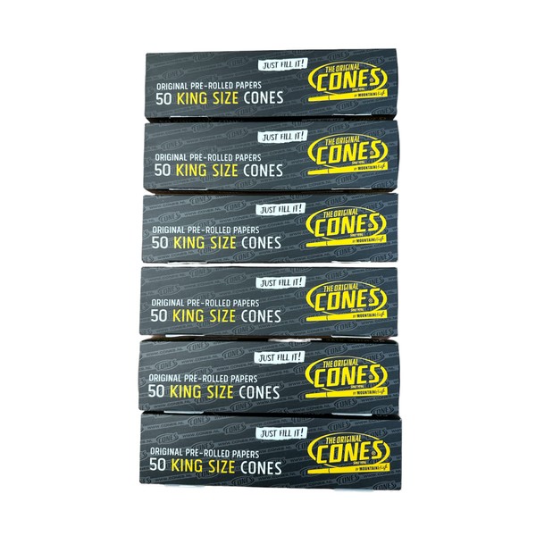 Cones 20409 The Original 6 x 50 King Size Sleeves