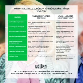 Earplugs for Travel, Sleeping, Learning, Noise Reduction, 27 dB, UdiZen Aura - 1 Pair of Ergonomic Reusable Noise Cancelling Earplugs SNR 27 dB Colour Black with Hard Case