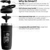 Smartshake Rockband Reforce Stainless Steel Protein Shaker Bottle 700 ml