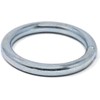 Design61 4 x Steel O-Ring Round Rings Metal Ring Round
