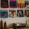 Black Vinyl Record Shelf Wall Mount 8 Pack,Acrylic Album Record
