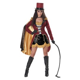 Dazzling Ringmaster Costume for Women Small