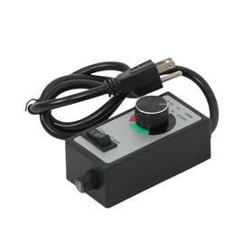 Thomletha Black Router Fan Electric Motor Rheostat Variable Speed Controller Replacement for AC 1500W 120V 15A
