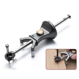 CarAngels New Carpentry Injury Gauge Arc Straight Curved Edge Line Carpenter Measuring and Marking Tool