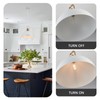 Haolaike 12 Inch Pendant Lights for Kitchen Island Matte White