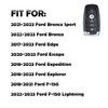 Key Fob Cover for Ford F150 5 Buttons Soft TPU