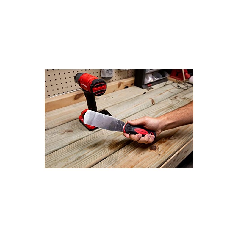 MoJack Heavy-Duty Stainless-Steel Lawn Mower Maintenance Deck Scraper - EZ