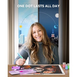 ARTDOT Strong Adsorption Putty Wax for Diamond Art Kits for Adults,Large Size Glue with Sealed Storage Box for Diamond Painting Accessories and Tools